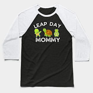 Funny Leap Day shirt funny turtle shirt Baseball T-Shirt